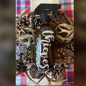 Thieves Glass Spray Bottle w/ Label
